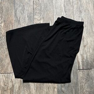 Rapz swimsuit, cover up wide leg pants. Elastic waist and sheer.